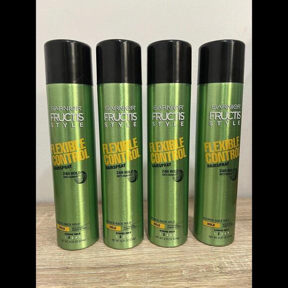 Garnier Fructis Flexible Control Hairspray Strong Hold Level 2 8.25 oz, 4 Pack - Picture 1 of 2